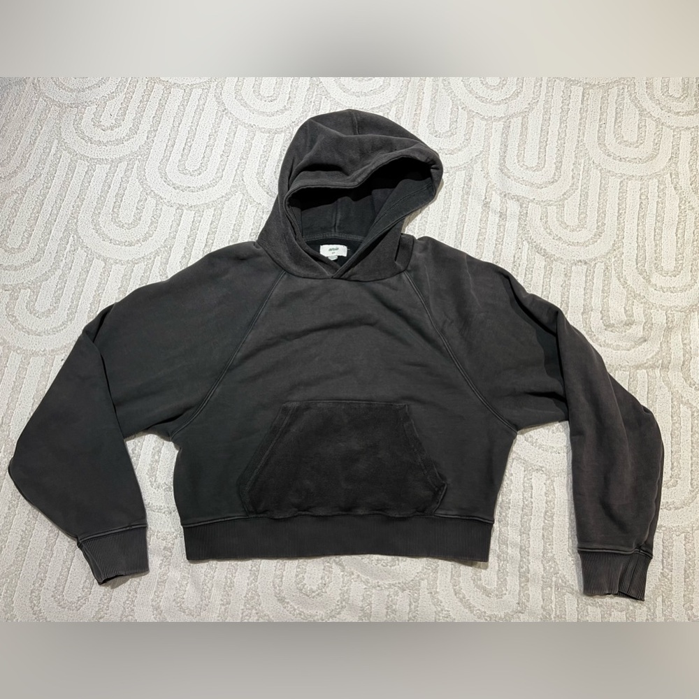 Aerie Boxy Cropped Hoodie 🫧